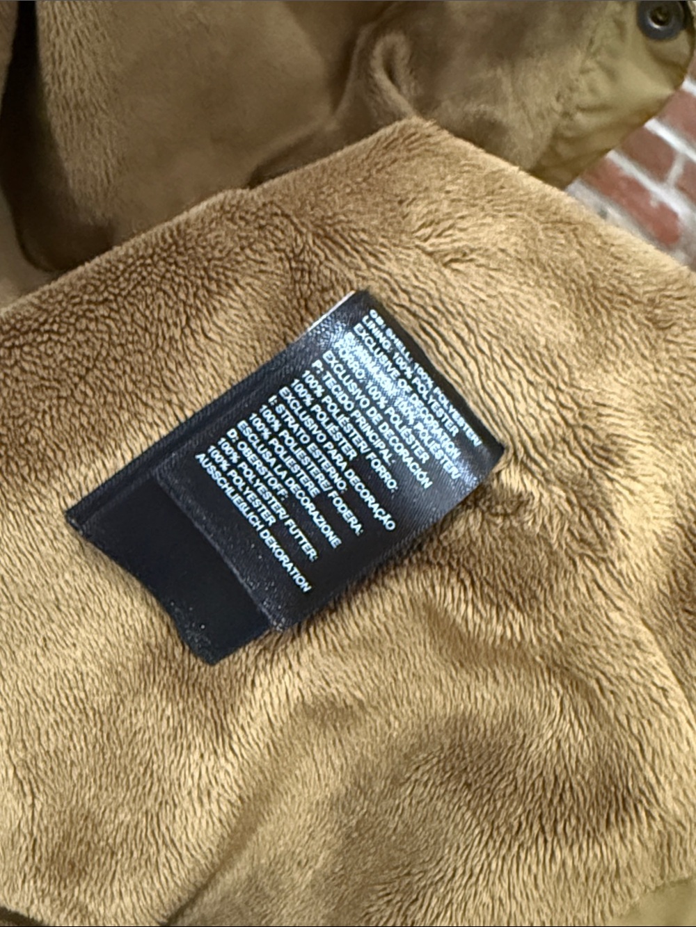 The North Face Windwall Logo Brown Trench Coat - Picture 5 of 6